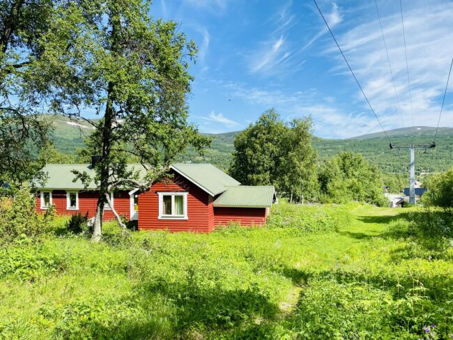 Tänndalsvallen 648, så nära liften man kan komma!